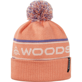Woods Girls' Classic Pom Winter Beanie Front_Flat