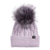 The North Face Kids' Oh-Mega Fur Pom Beanie Front_Flat