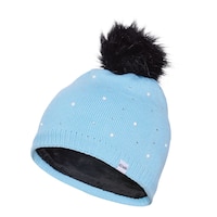 Kombi Girls' Flashy Pom Toque Bottom_Plunge
