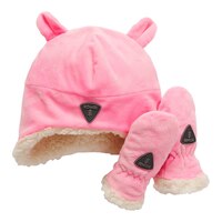 Kombi Kids' Sherpa Toque and Mitt Set Composite_or_Mixed