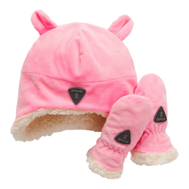 Kombi Kids' Sherpa Toque and Mitt Set