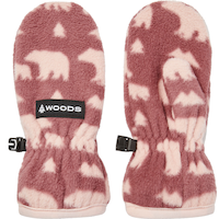 Woods Kids' Blakiston Fleece Winter Mitts Front_Flat