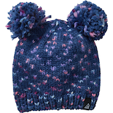 Ripzone Toddler Lily Double Pom Toque Front_Flat