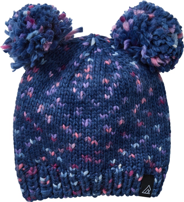 Ripzone Toddler Lily Double Pom Toque - 2 Pack Front_Flat