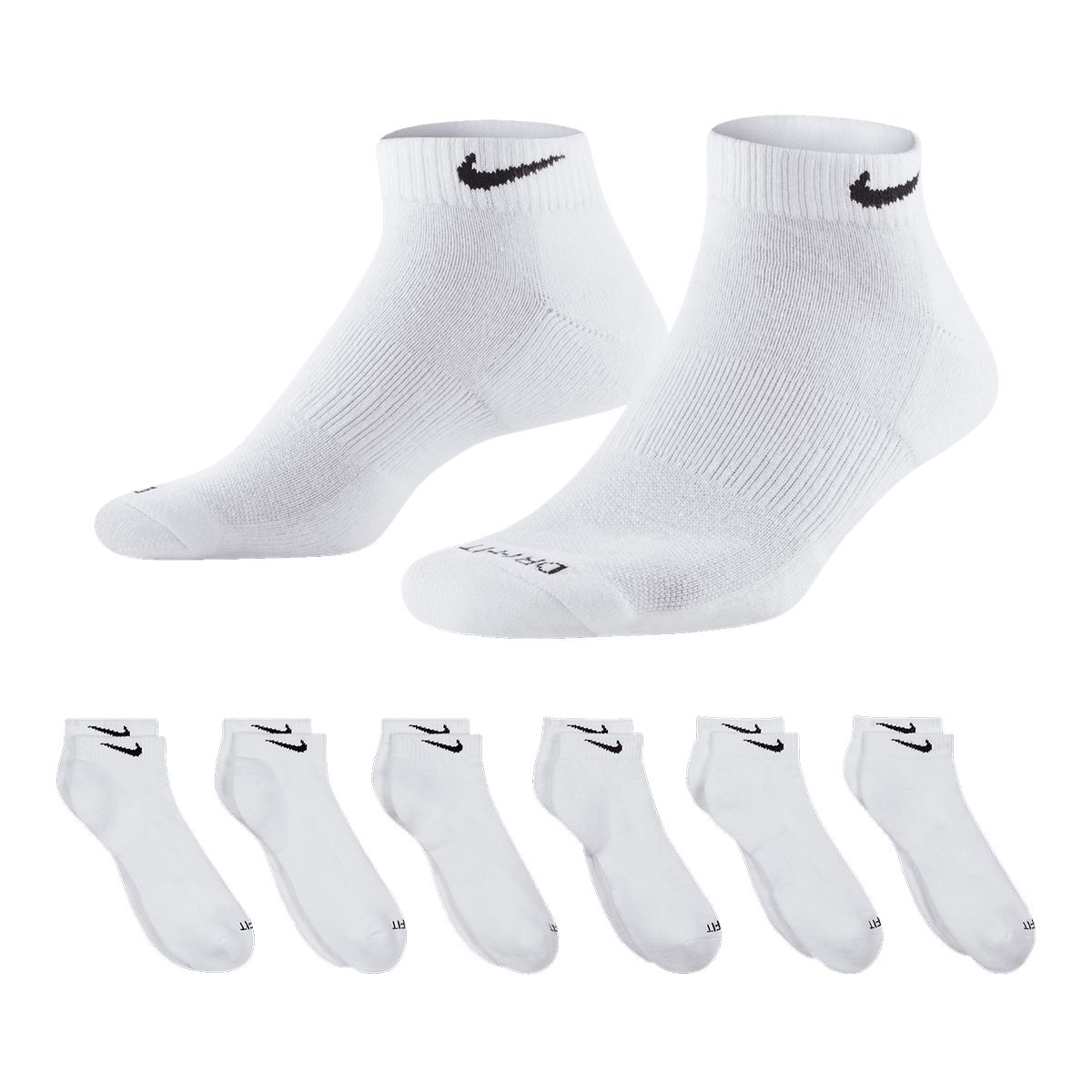 Nike Everyday Plus Cushioned Crew Socks SX6888 100 - Athlete's Choice