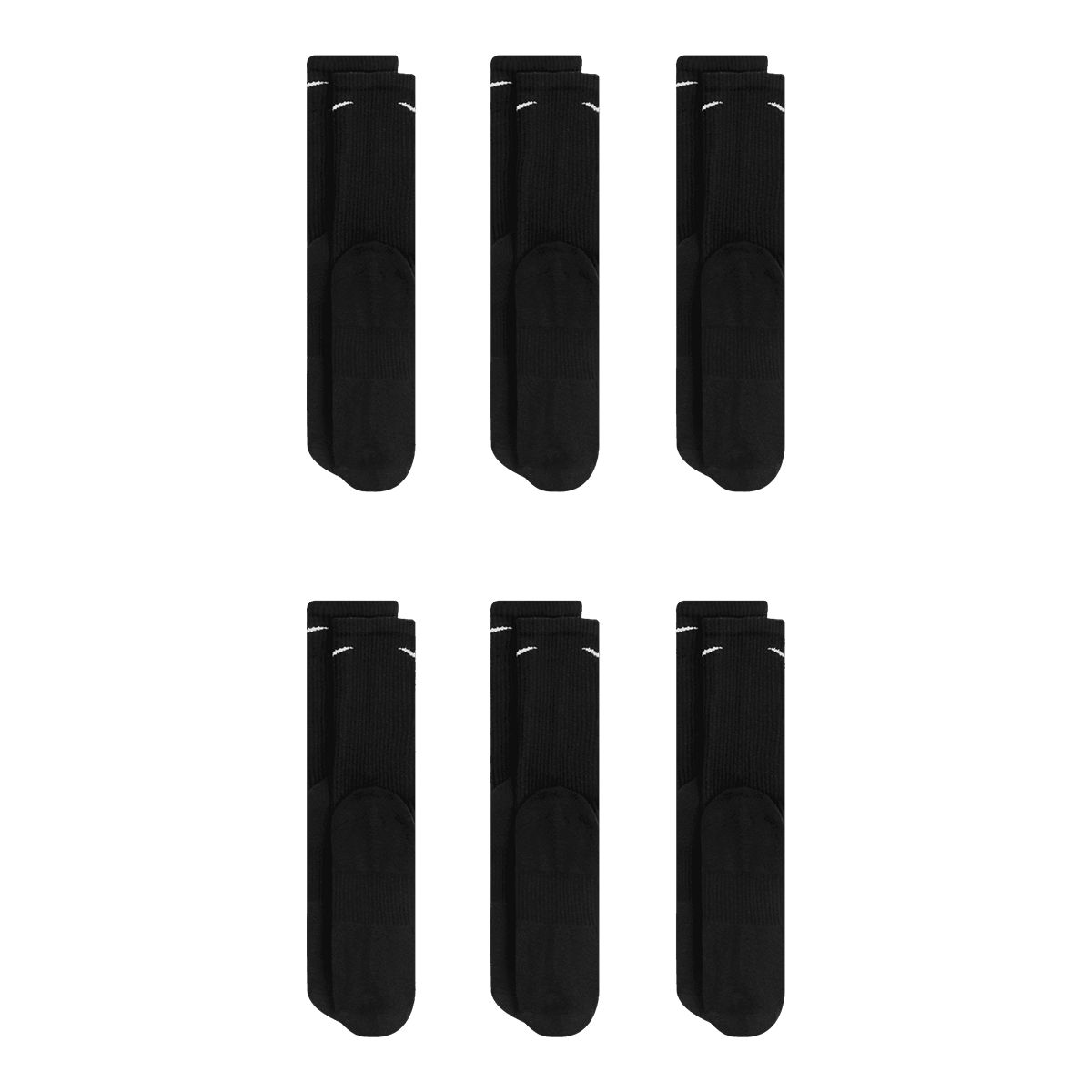 Nike Men's Everyday Plus Crew Socks - 6pk