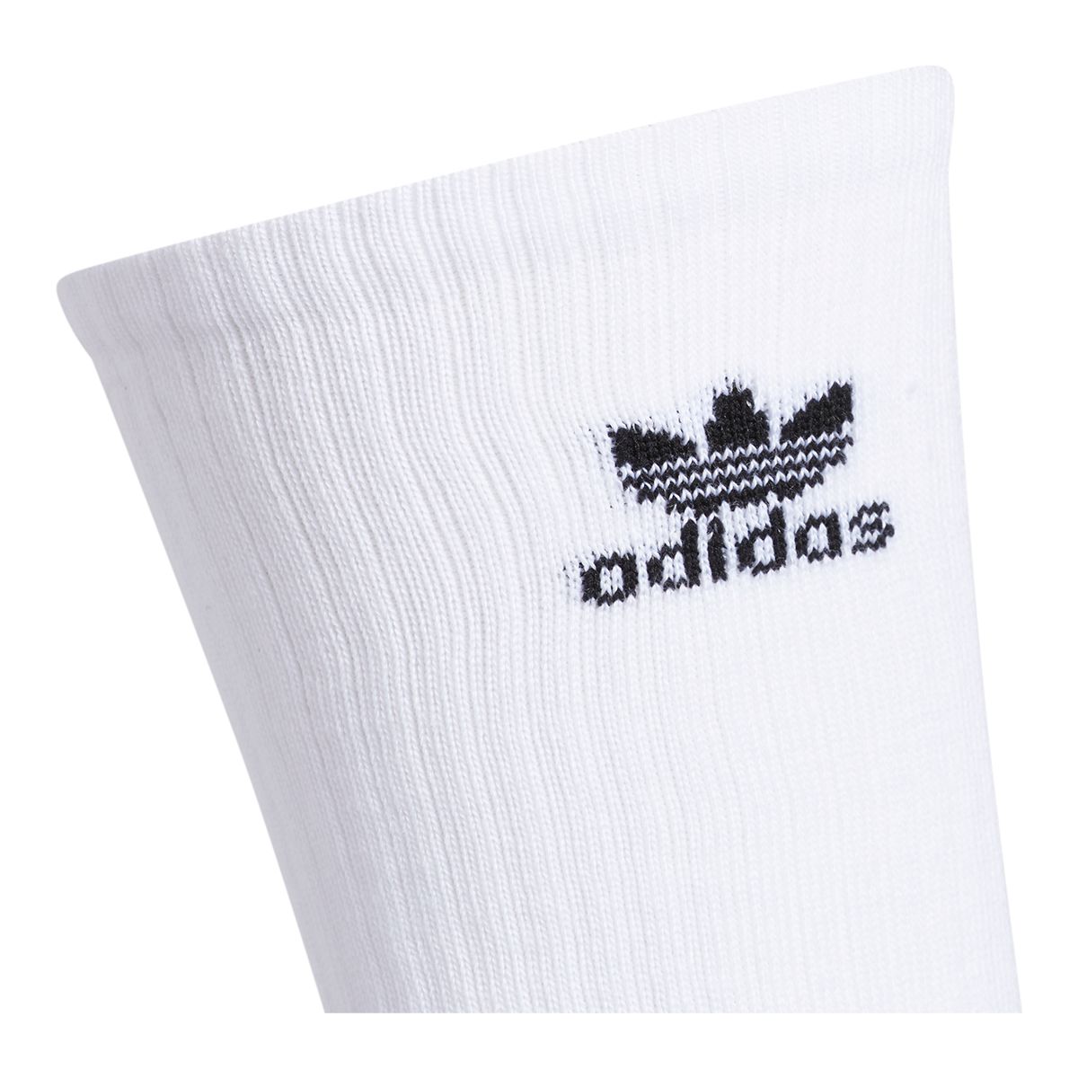 adidas Originals Men's Knit Trefoil Crew Socks - 6pk