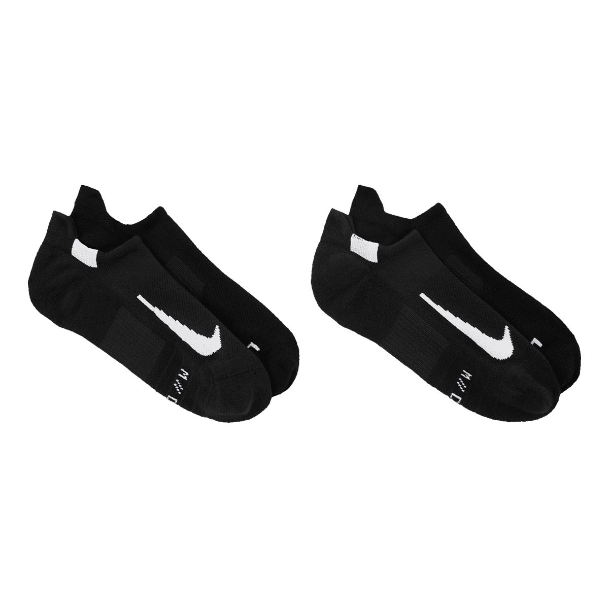 Nike Men's Run Multiplier No-Show Socks - 2 Pack