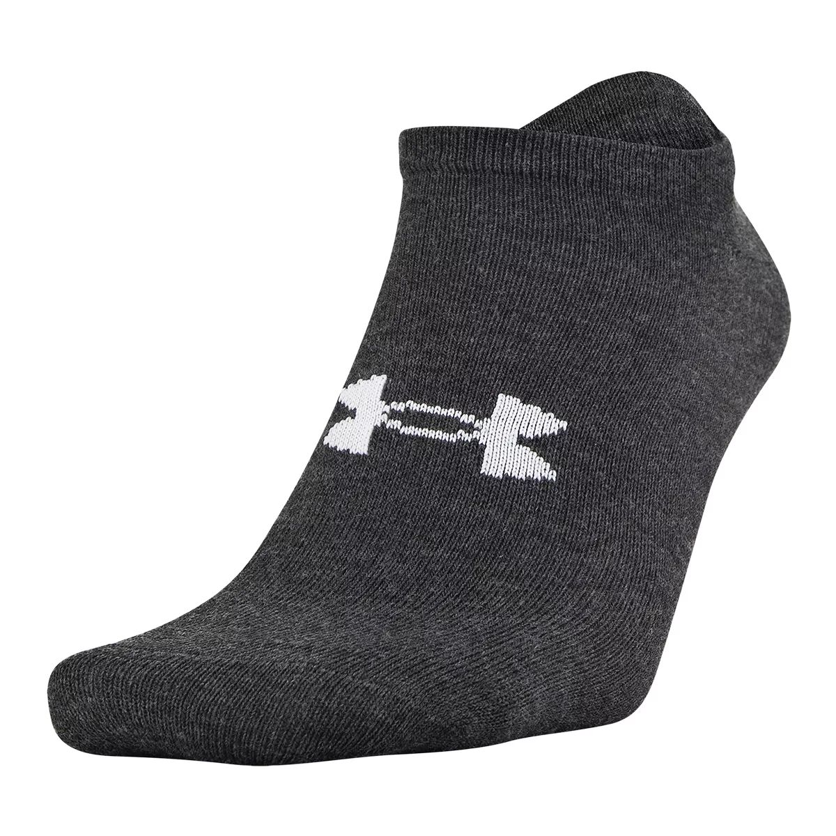 Under Armor Men's Essential Athletic No-Show Socks - 6pk