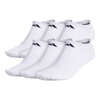 adidas Men's Superlite II No-Show Socks 6pk Front_Angled_Left