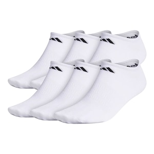 adidas Men's Superlite II No-Show Socks 6pk