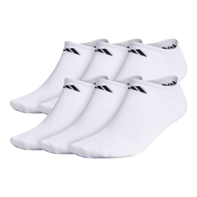 adidas Men's Superlite II No-Show Socks 6pk