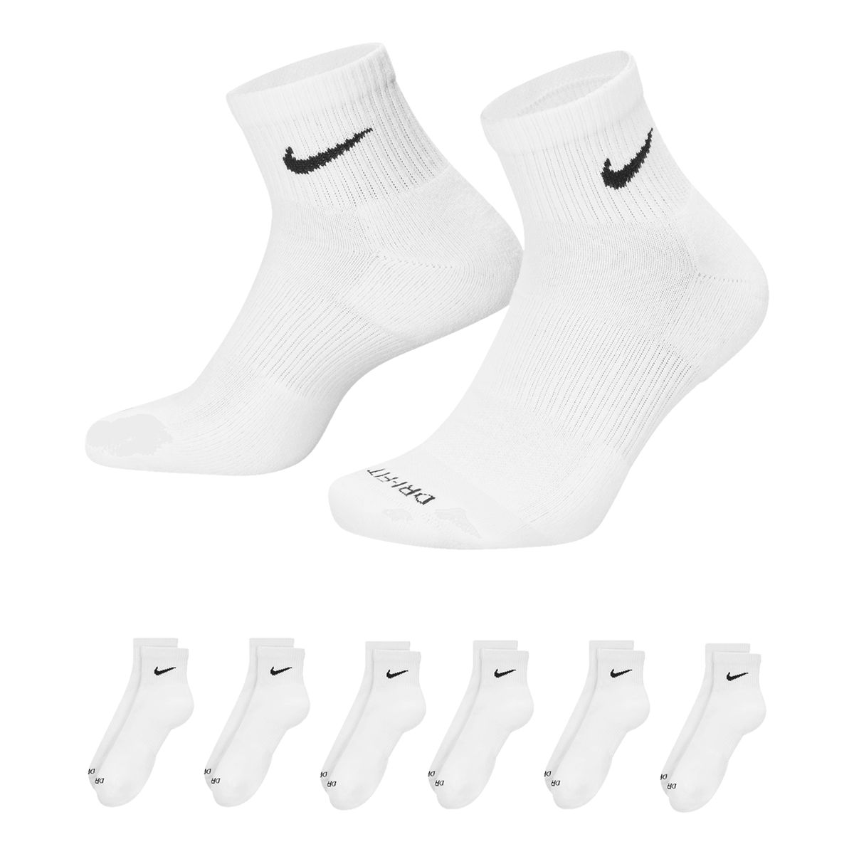 Nike Men's Everyday Plus Cushion Ankle Socks - 6pk