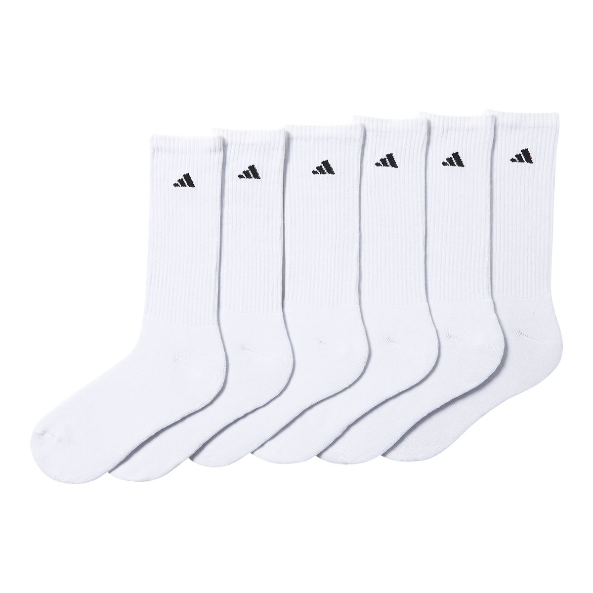adidas Men's Athletic Crew Socks - 6pk