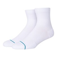 Stance Men’s Uncommon Icon Quarter Socks Front_Angled_Left