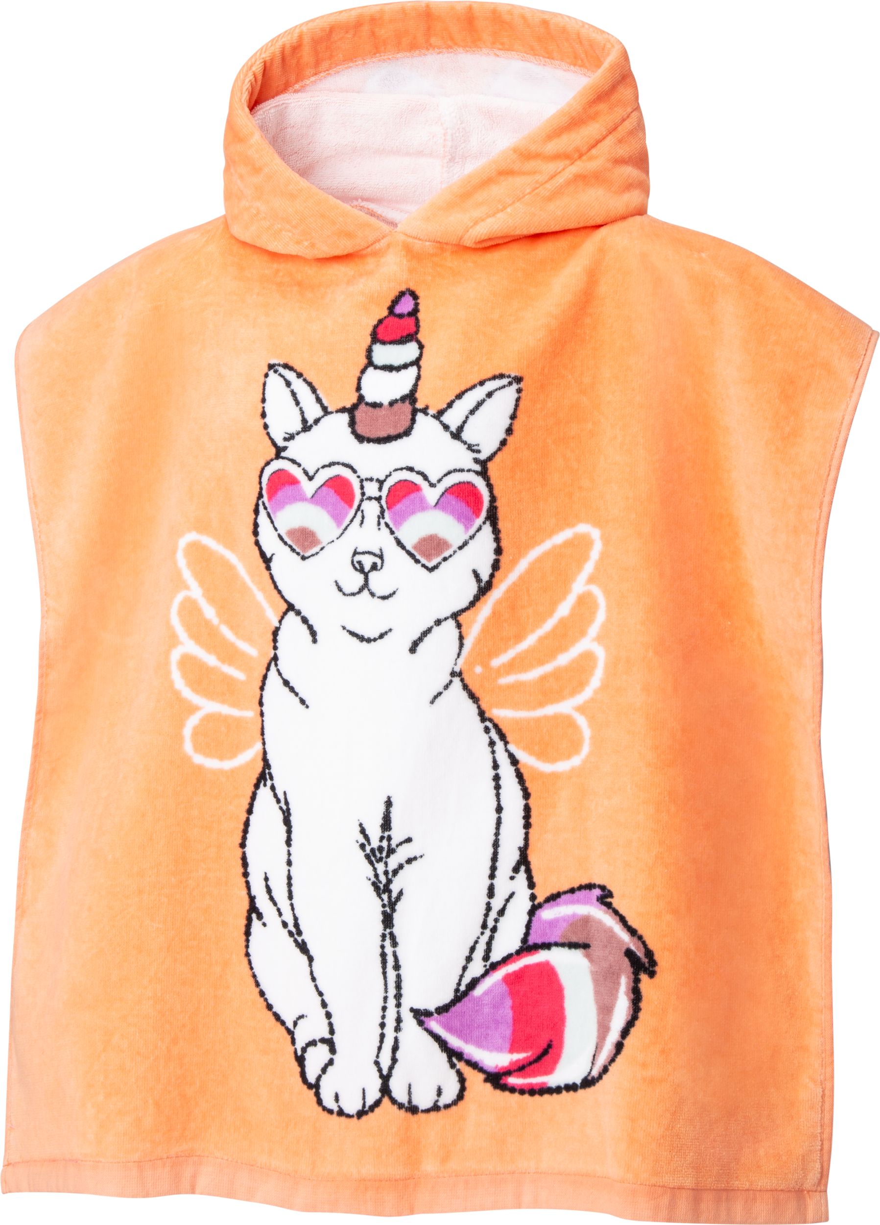 Ripzone Kids' 3D Cover Up Poncho Towel