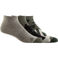 Ripzone Men's Bike Moon No Show Socks - 3 Pack Side_Right