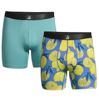 Ripzone Icon Men's Boxer Brief, Underwear, Moisture-Wicking Front_Flat