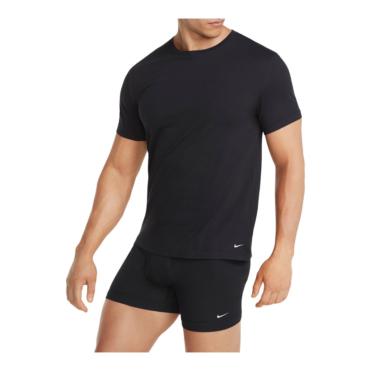 Nike Men's Everyday Cotton Crewneck T Shirt