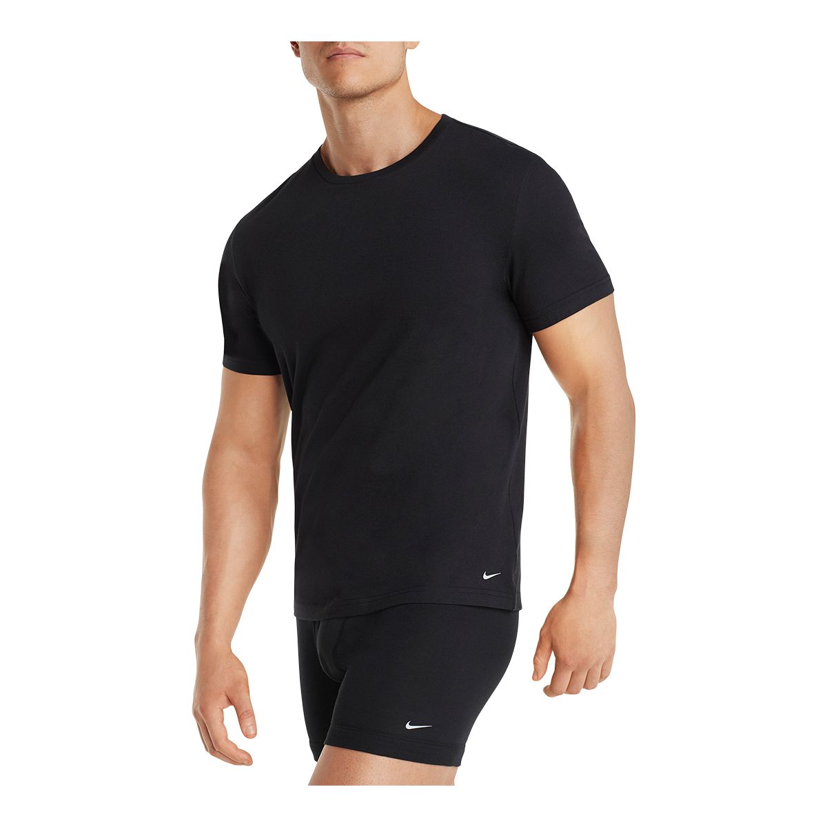 Nike Men's Everyday Cotton Crewneck T Shirt