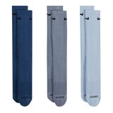 Nike Men's Everyday Plus Essential Crew Socks, Cushioned, 3-Pack Front_Flat