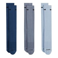 Nike Men's Everyday Plus Essential Crew Socks, Cushioned, 3-Pack Front_Flat