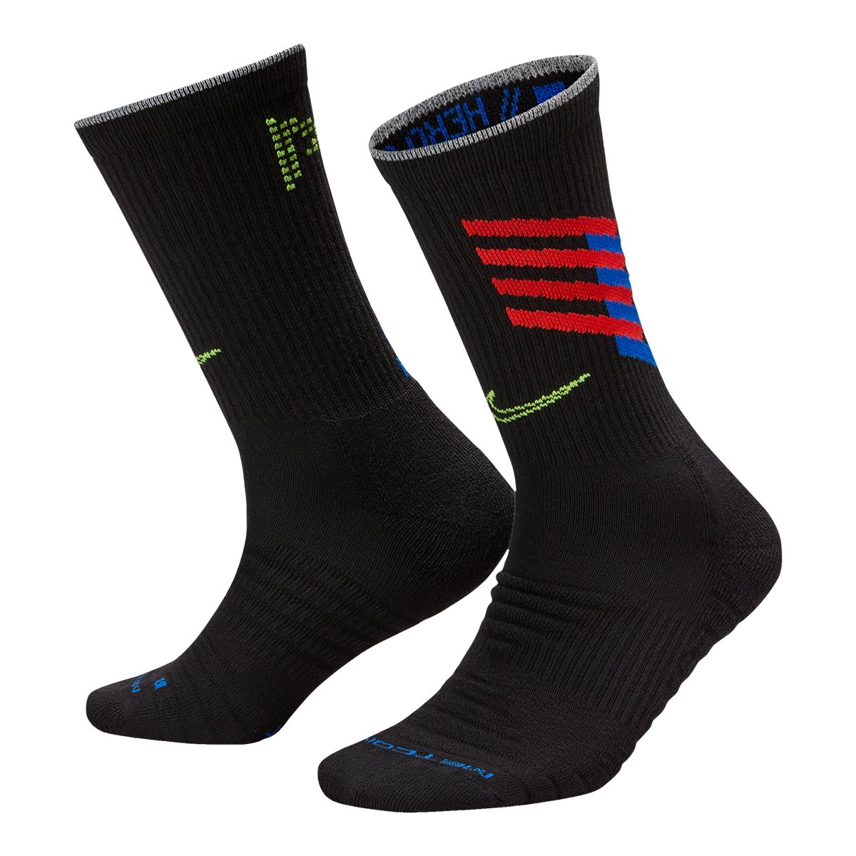 Nike Men's Everyday Max Metcon Crew Socks, Cushioned Composite_or_Mixed