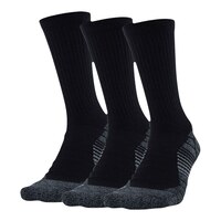 Under Armour Men's Elevated Performance Crew Socks, Medium Cushioned, 3-Pack Front_Angled_Left