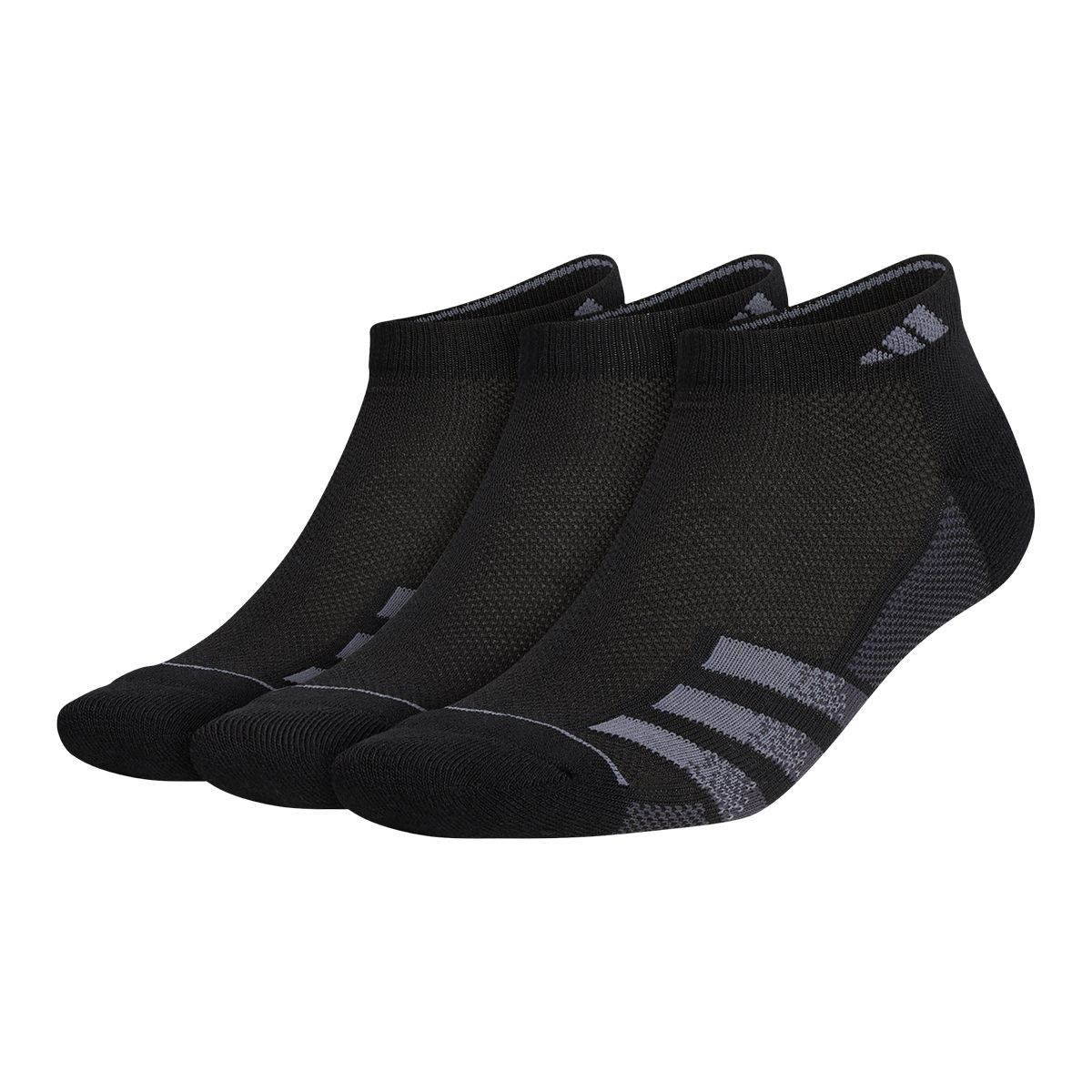adidas Men's Superlite Stripe III Low Socks - 3 pk