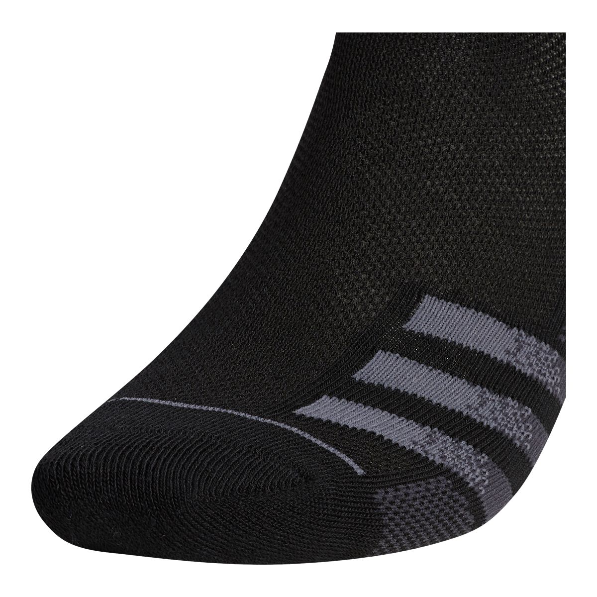 adidas Men's Superlite Stripe III Quarter Socks – 3 pk
