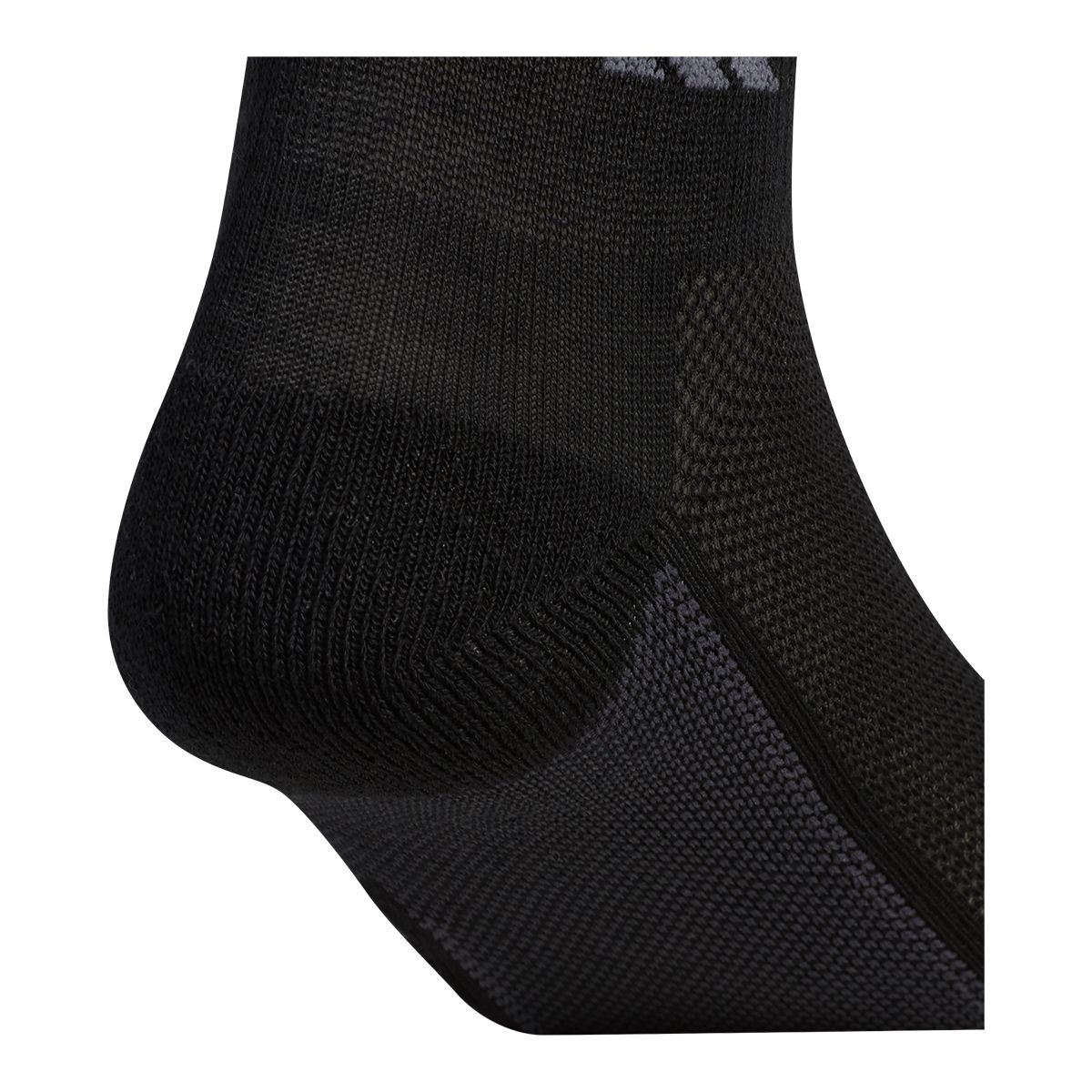 adidas Men's Superlite Stripe III Quarter Socks – 3 pk