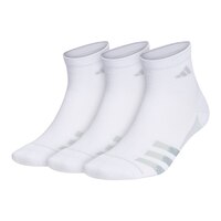 adidas Men's Superlite Stripe III Quarter Socks – 3 pk Front_Angled_Left