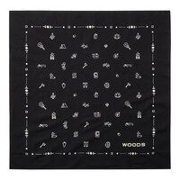 Woods Unisex Venture Cotton Bandana Front_Flat