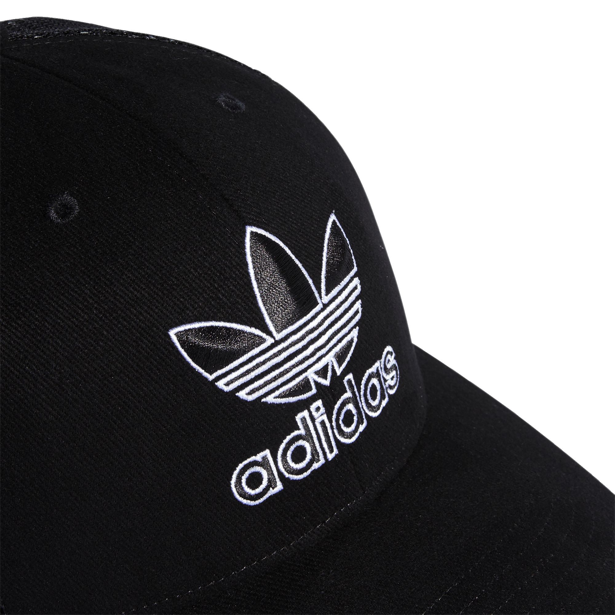 adidas Originals Men's Icon 2.0 Mesh Back Trucker Hat CloseUp