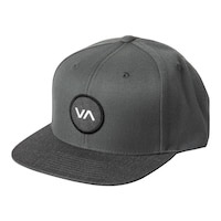 RVCA Men's VA Patch Snapback Hat Front_Angled_Left