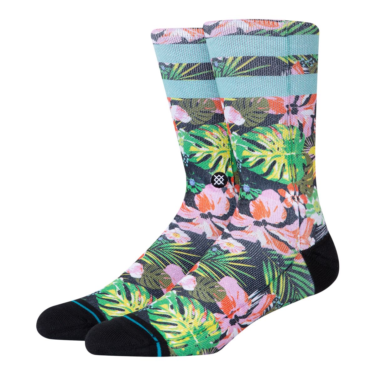 Stance Men's Hyperics Crew Socks Front_Angled_Left