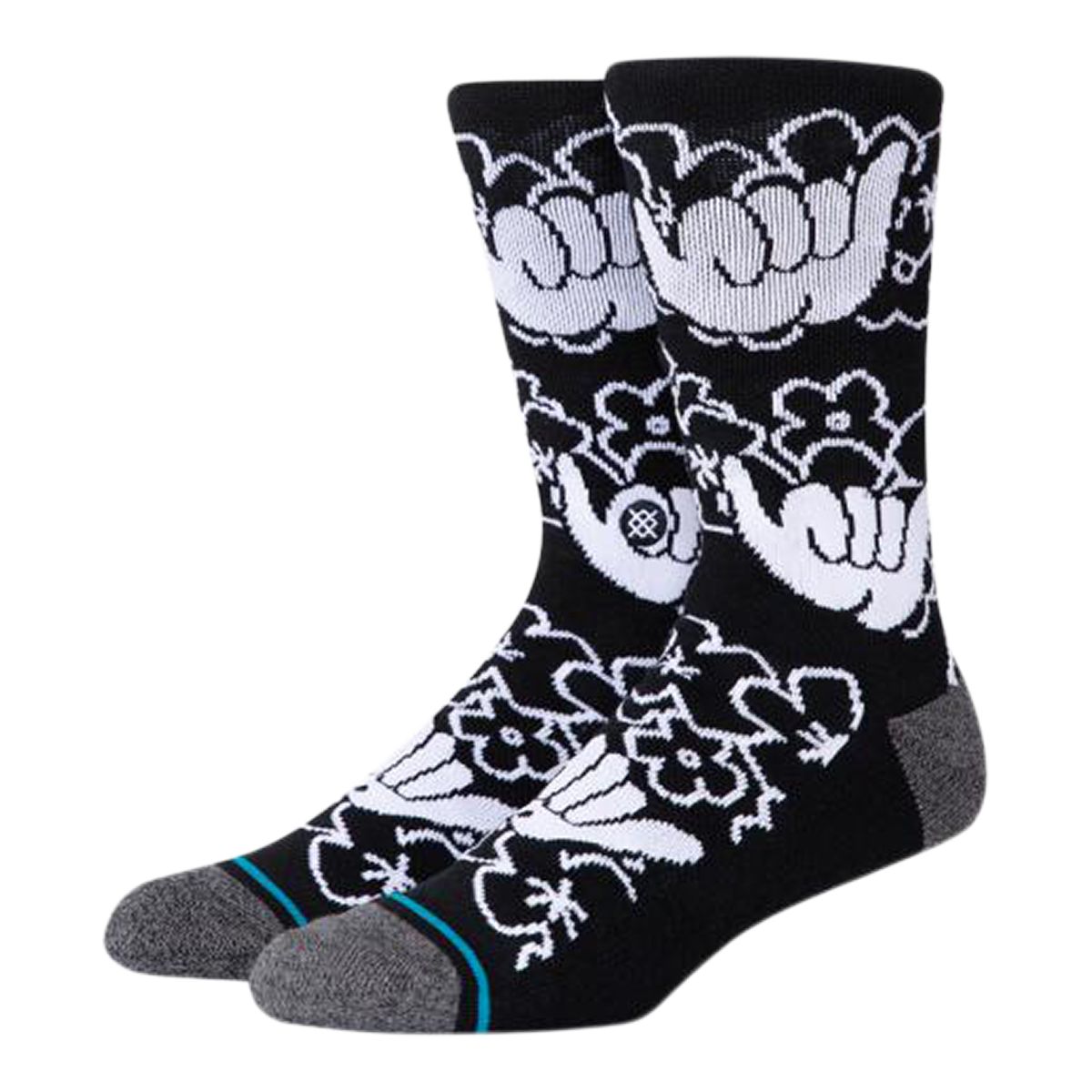 Stance Men's Shaka Hawaii Crew Socks Front_Angled_Left