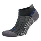 Balega Unisex Silver No-Show Socks, Moisture-Wicking Front_Angled_Left