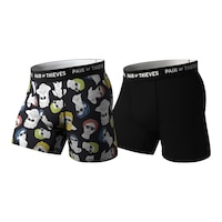 Pair Of Thieves SuperFit Men's Boxer Brief, Underwear, Quick-Dry Front_Angled_Left