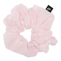 Nike Women's Large Gathered Mesh Hair Tie Overhead_Flat