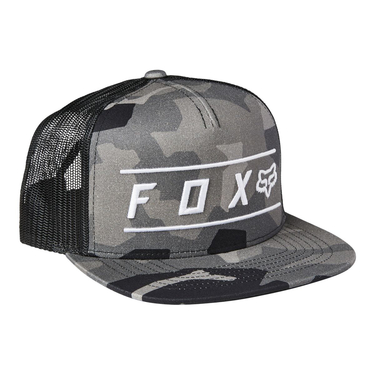 Fox Men's Pinnacle Mesh Snapback Hat Front_Angled_Right