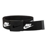Nike Golf Men's Futura Logo Web Belt Front_Elevated