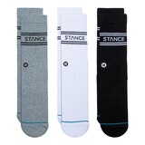 Stance Unisex Basic Crew Socks - 3 pk Overhead_Flat