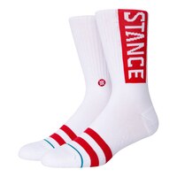 Stance Men's OG Crew Socks Front_Angled_Left