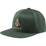 "Woods Men's True North Strong Snapback Hat" Front_Three_Fourths_Angled_Left
