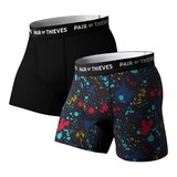 Pair Of Thieves All Over Print Super Fit Men's Boxer Brief, Underwear Front_Angled_Left