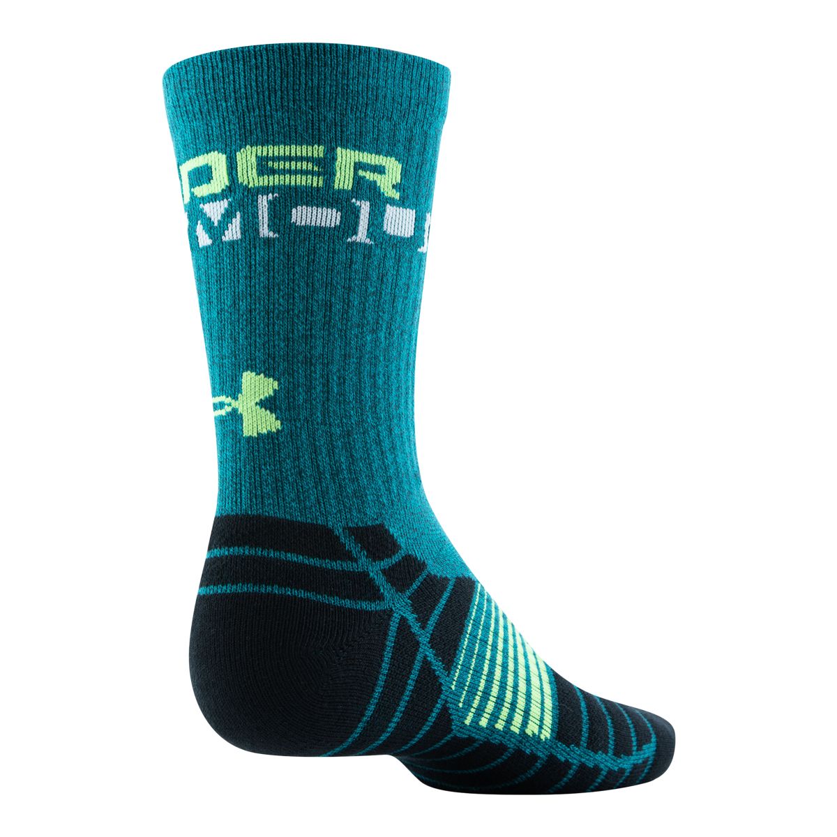 Under Armour Men's Elevated Novelty Crew Socks - 3 Pack
