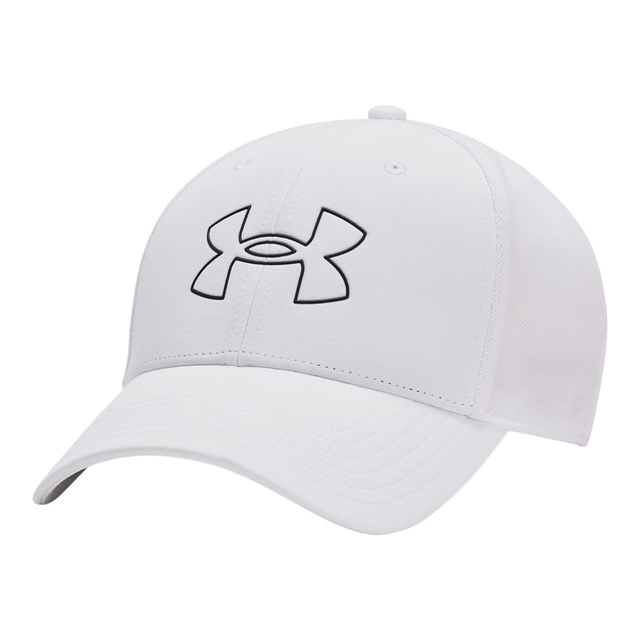 Under Armour Golf Men's Iso-Chill Driver Mesh Adjustable Cap Front_Angled_Left