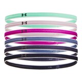 Under Armour Girls' Mini Headband - 6 Pack Front_Angled_Left