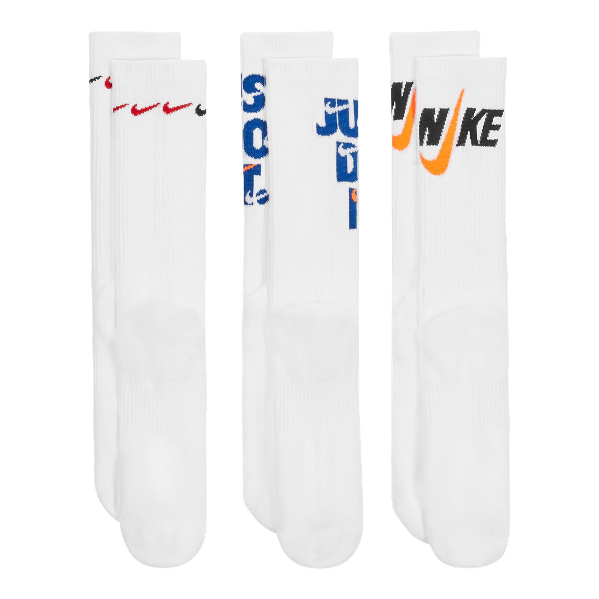 Nike Men's Everyday Plus Cushioned Socks - 3 Pack